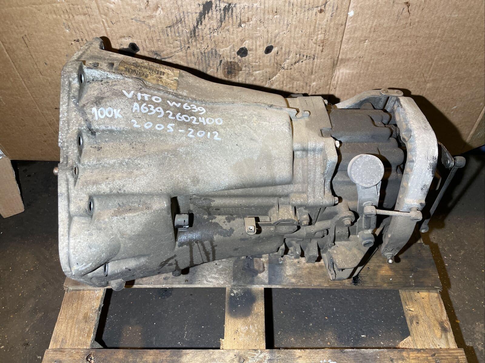 Mercedes-Benz – VITO / MIXTO Box (W639) – Gearbox Manual